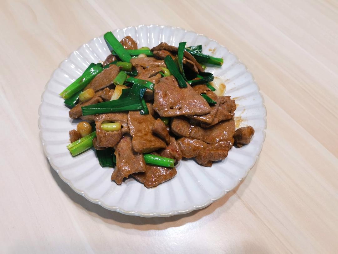 嫩炒猪肝