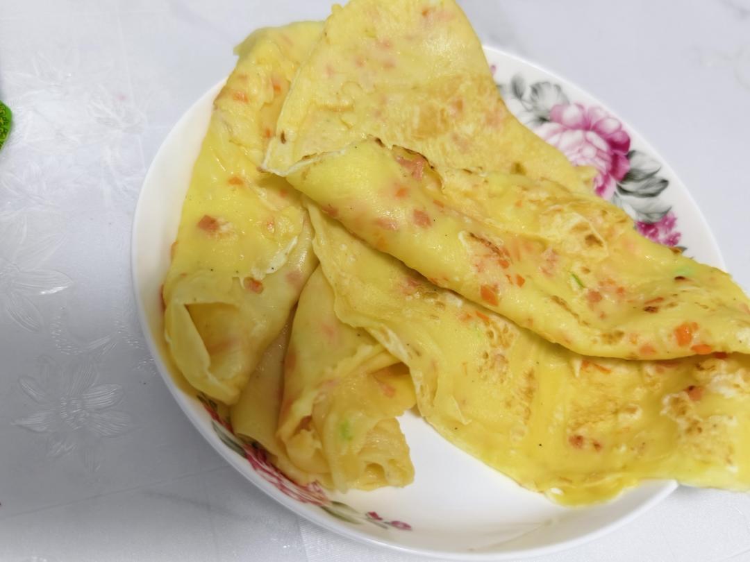 软软咸香鸡蛋饼（超详细）