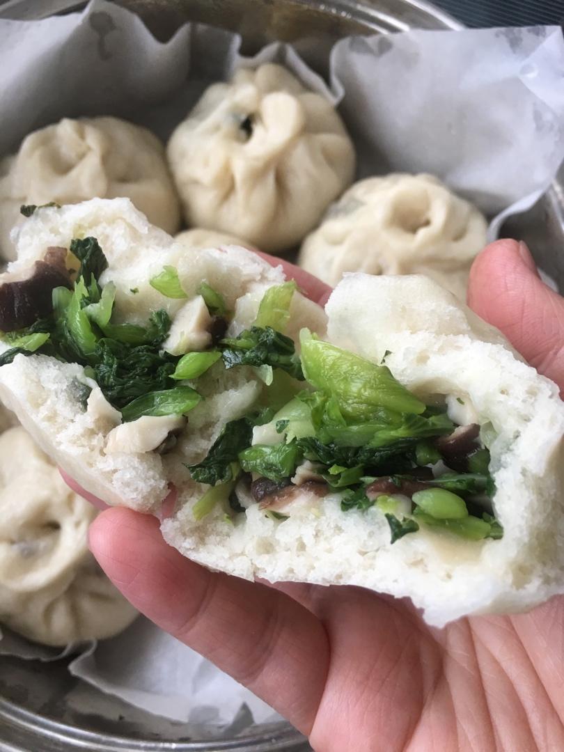 香菇青菜包