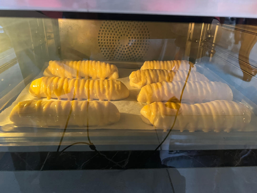 毛毛虫面包｜经典还原小时候最爱的奶油面包
