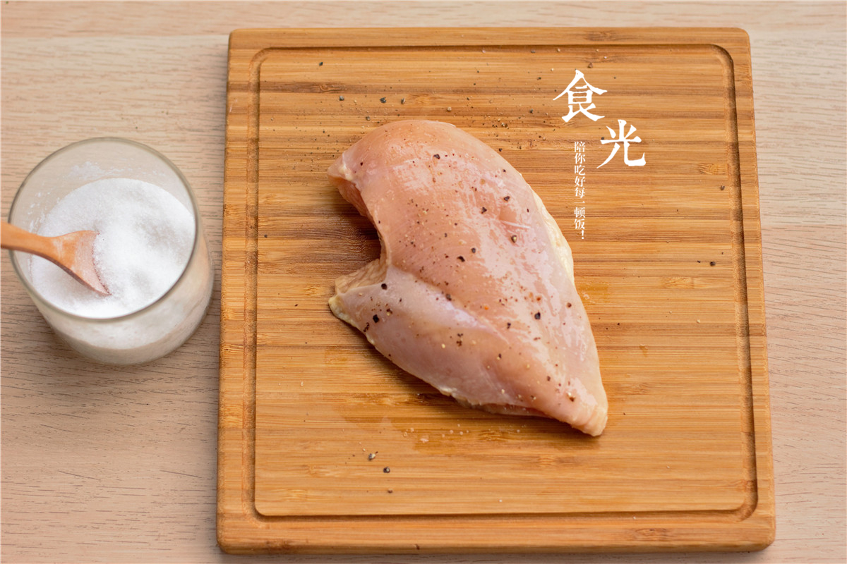 香菇蒸鸡胸【增肌餐】的做法 步骤5