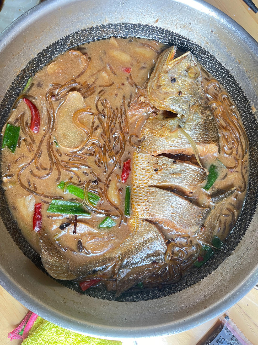 家常炖小黄花鱼