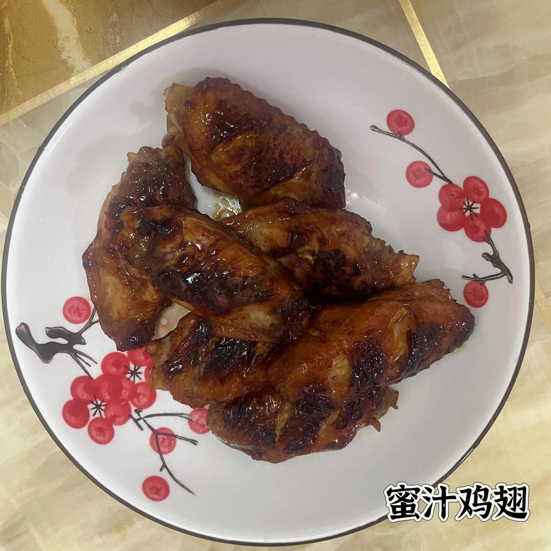 蜜汁鸡翅•不需要蜂蜜的蜜汁鸡翅
