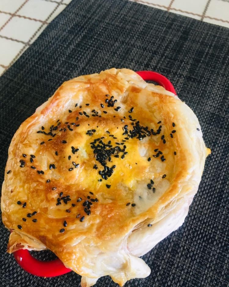 酥皮奶油蘑菇汤