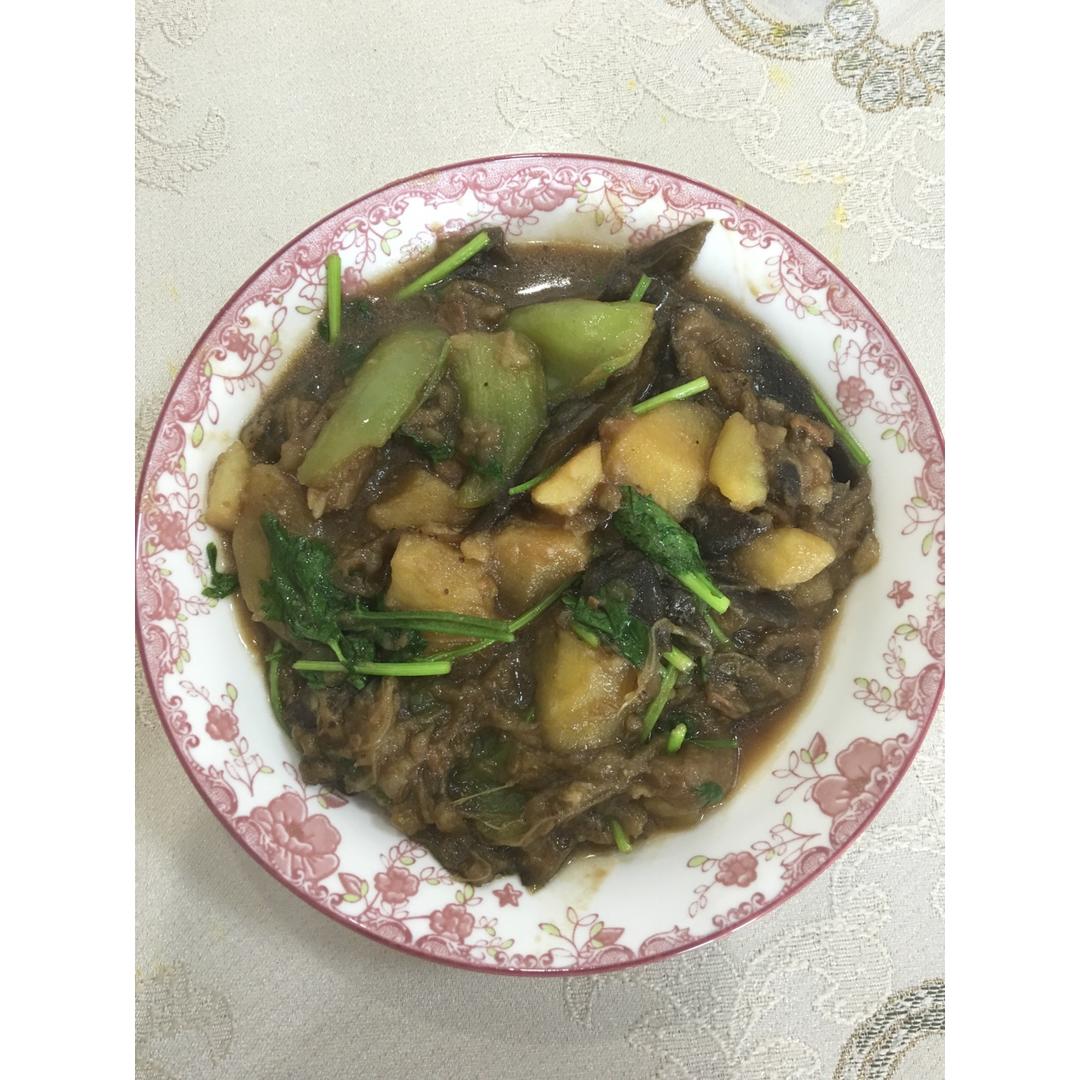 茄子炖土豆（东北版）