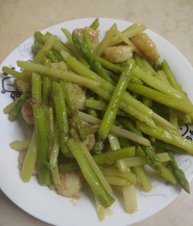 芦笋虾仁