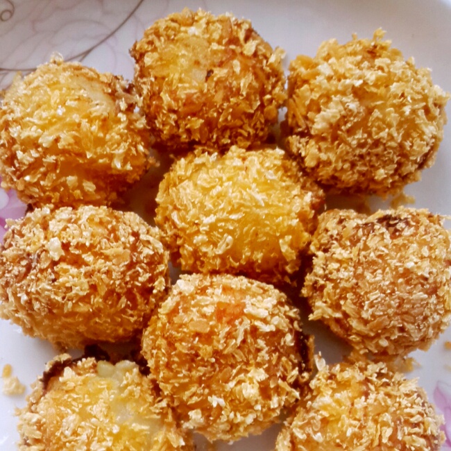 脆皮土豆芝士球