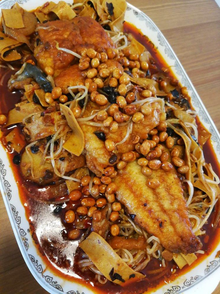 探鱼—快手酸辣豆瓣烤鱼（免烤箱版）