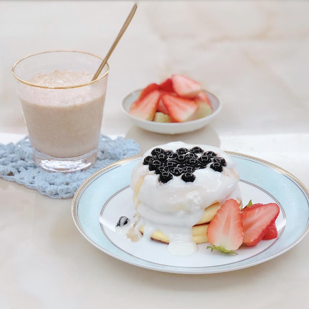 舒芙蕾松饼——快手早餐系列【曼食慢语】