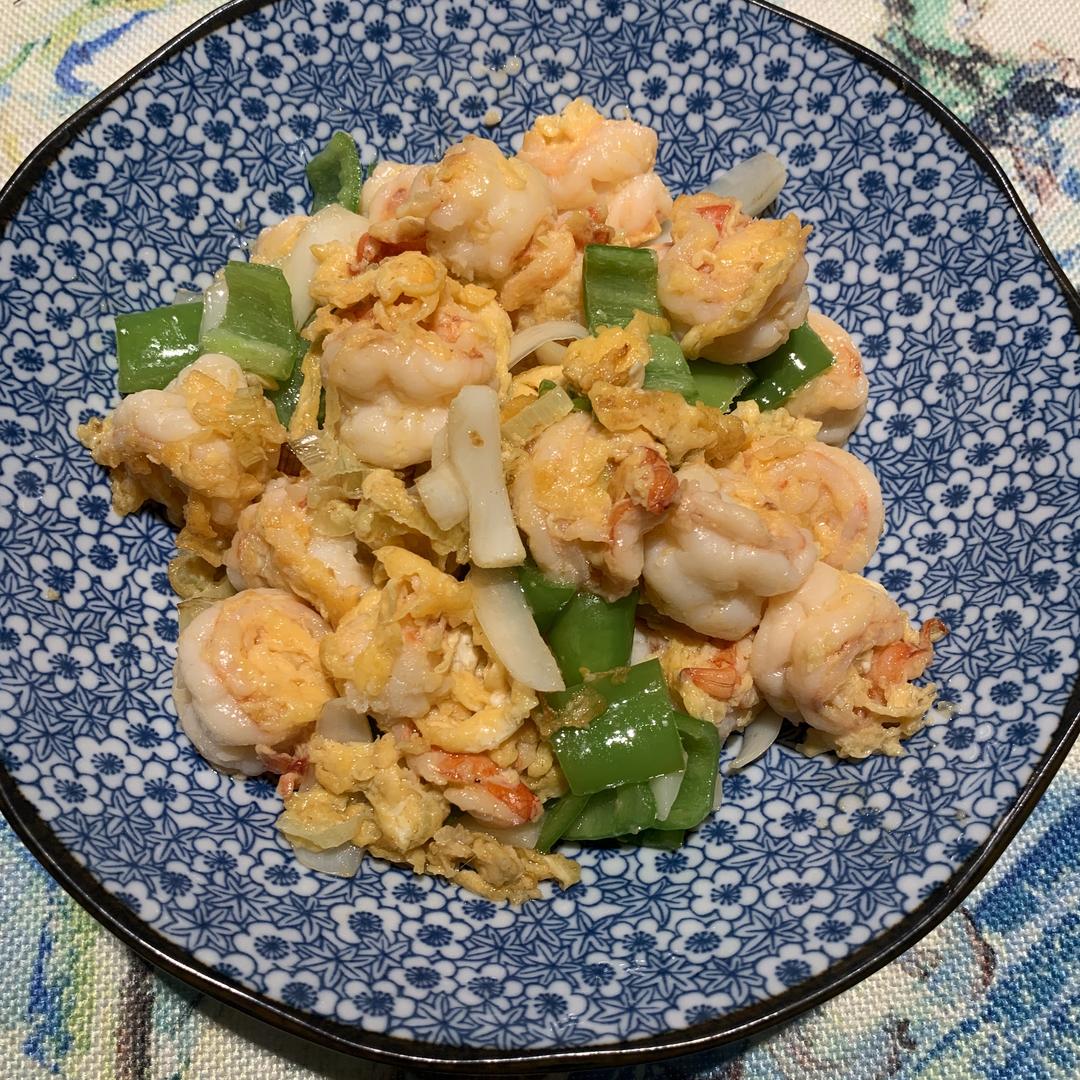 快手又美味的家传蛋滑虾仁