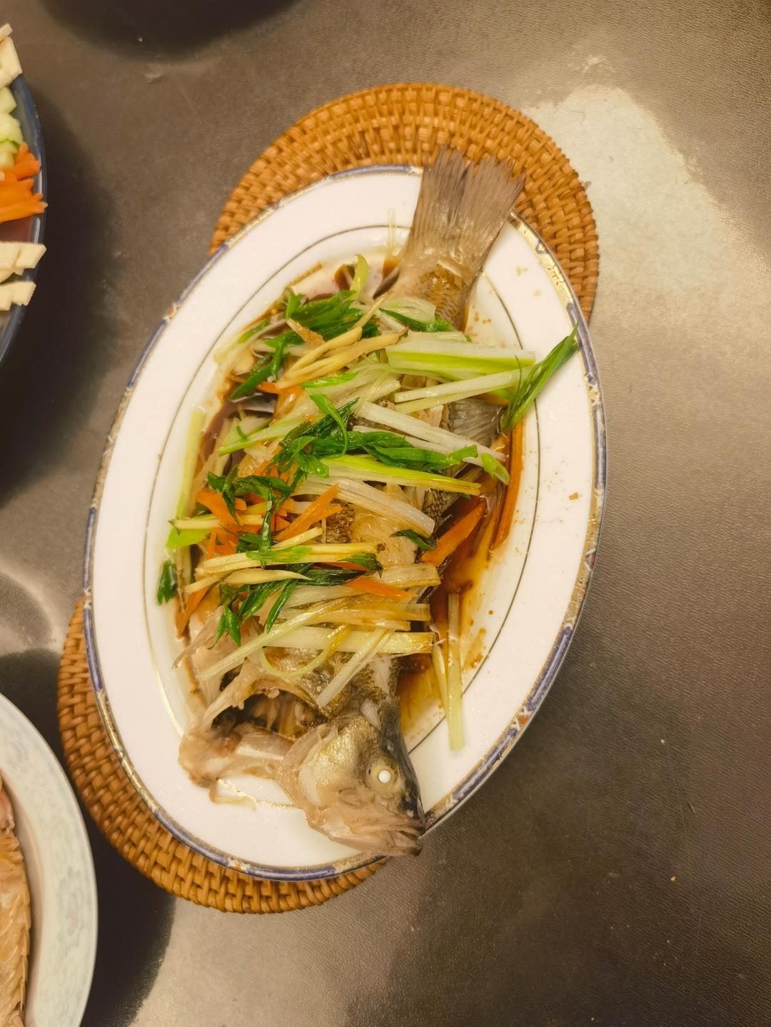星级的清蒸鲈鱼