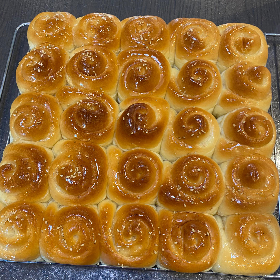 脆底蜂蜜小面包