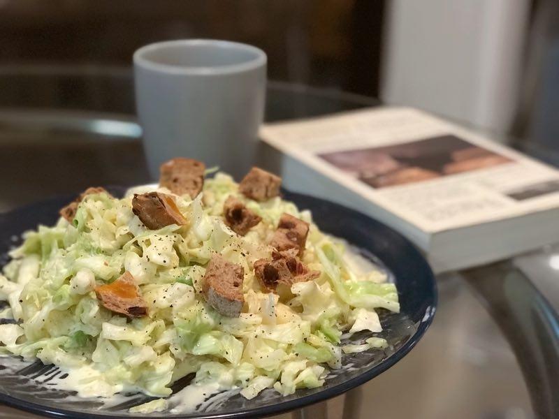 奶油包菜（超快手菜）