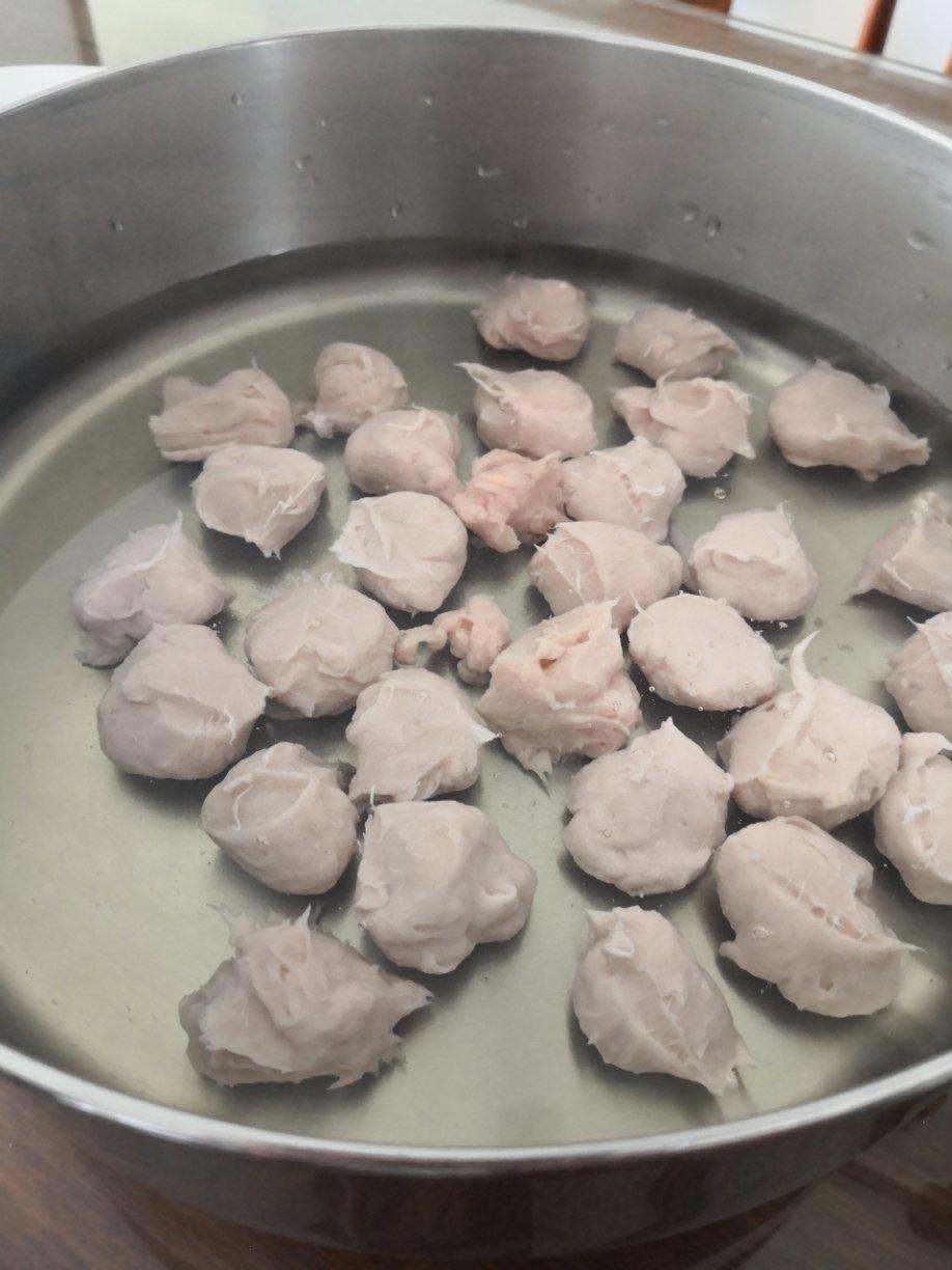 自制Q弹猪肉丸子（破壁机）