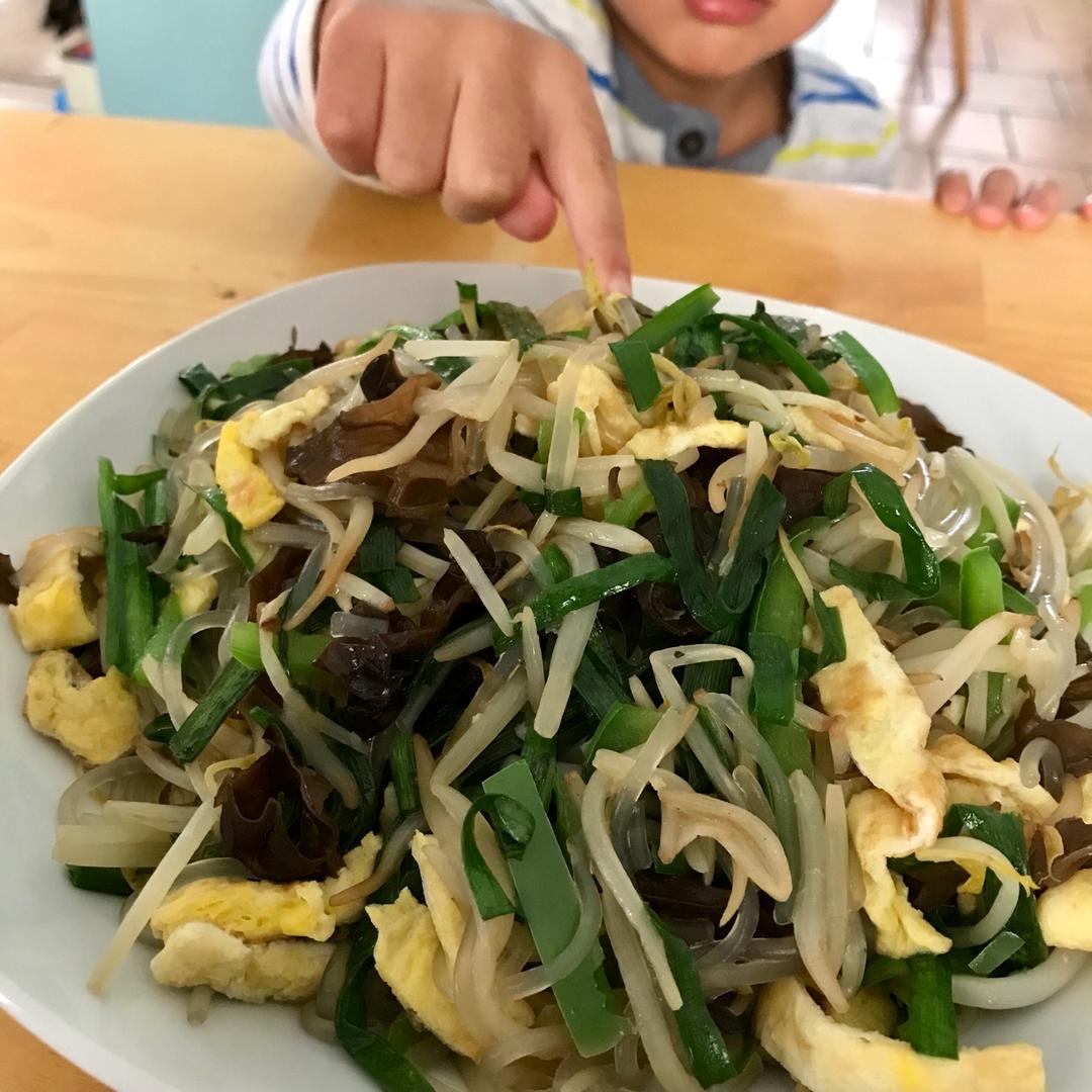 家常炒合菜