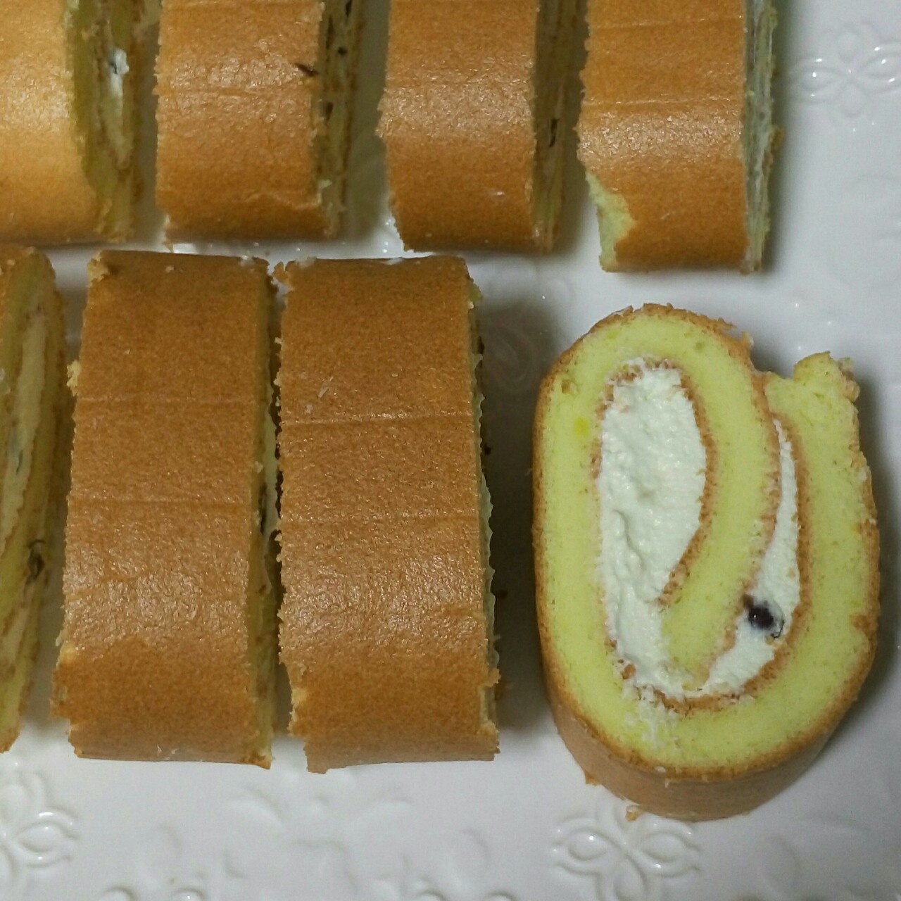 原味蛋糕卷