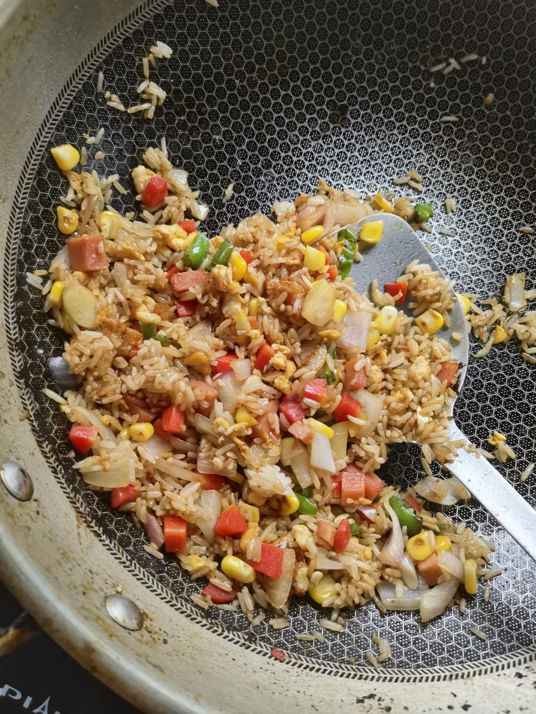 炒米饭蛋炒饭二十分钟快手家常