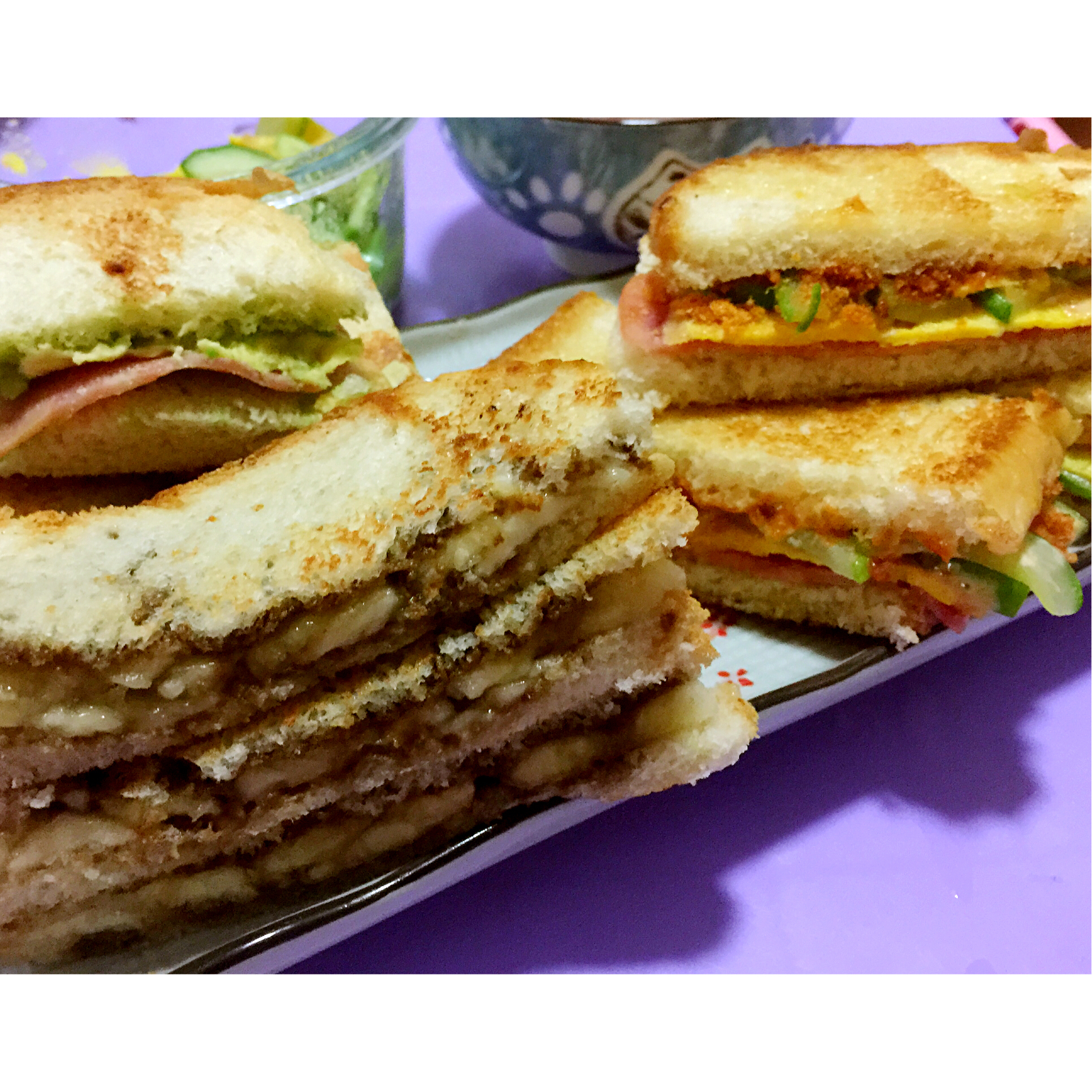 牛油果早餐三明治 Avocado Breakfast Toasted Sandwich