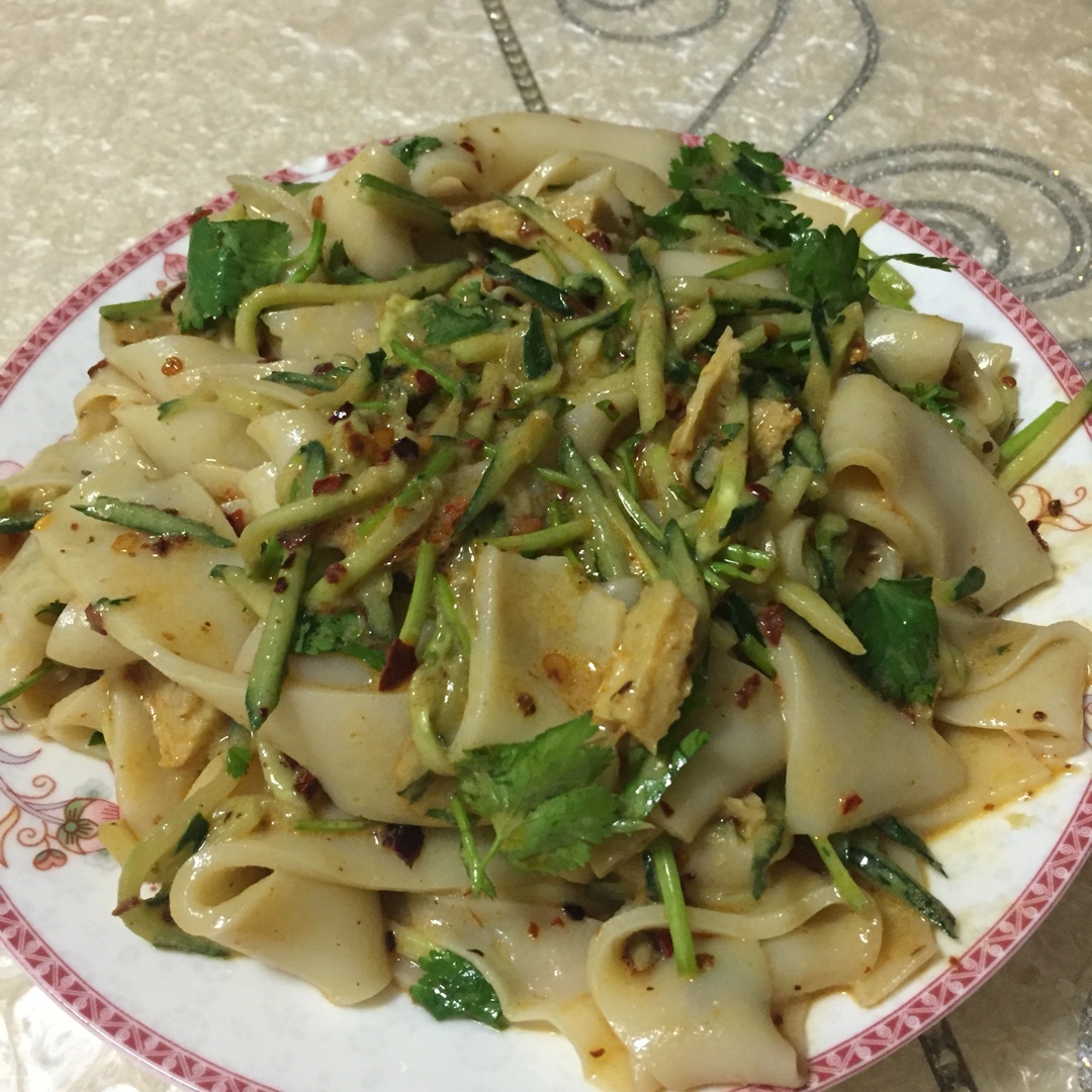 超简自制凉皮
