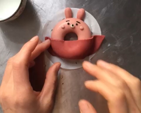 小兔甜甜圈馒头_附视频的做法 步骤25