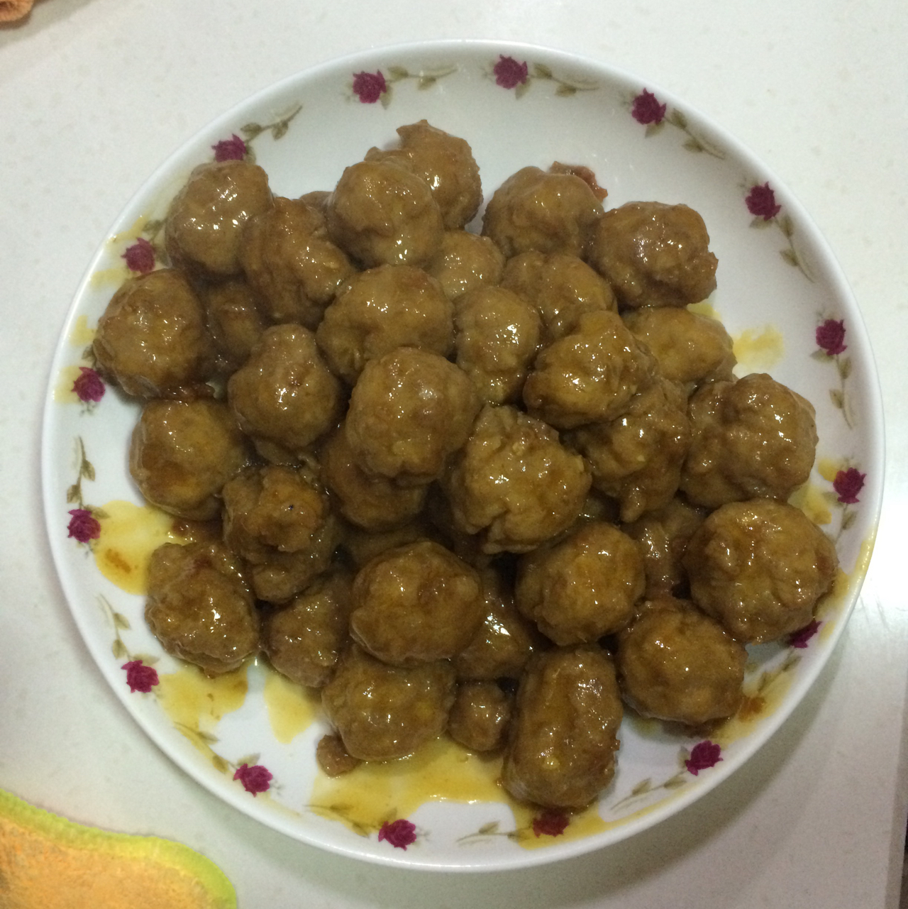 *爱笑双鱼座*做的家常糖醋小肉丸