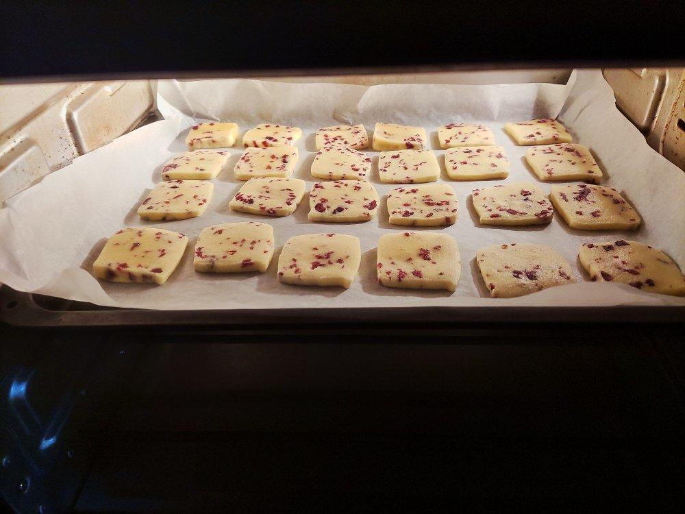 低糖少油版蔓越莓饼干