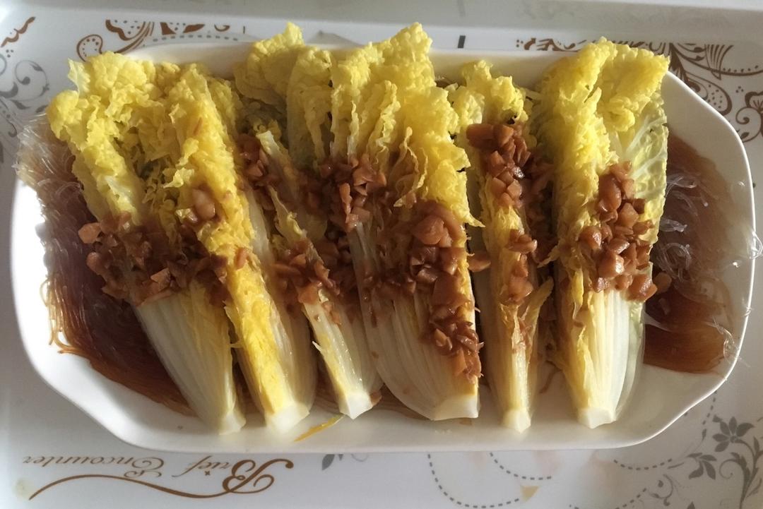 蒜蓉粉丝娃娃菜