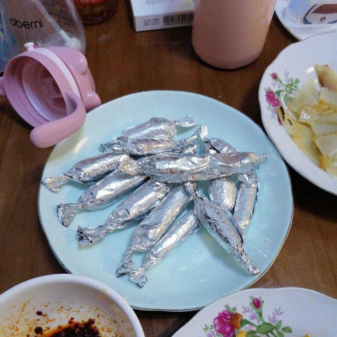 婴儿鸡肉鲜虾火腿肠