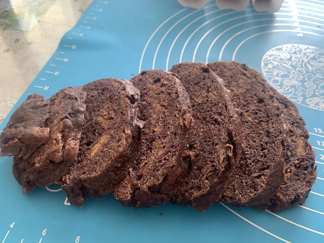 黑米粉红枣核桃乡村欧包