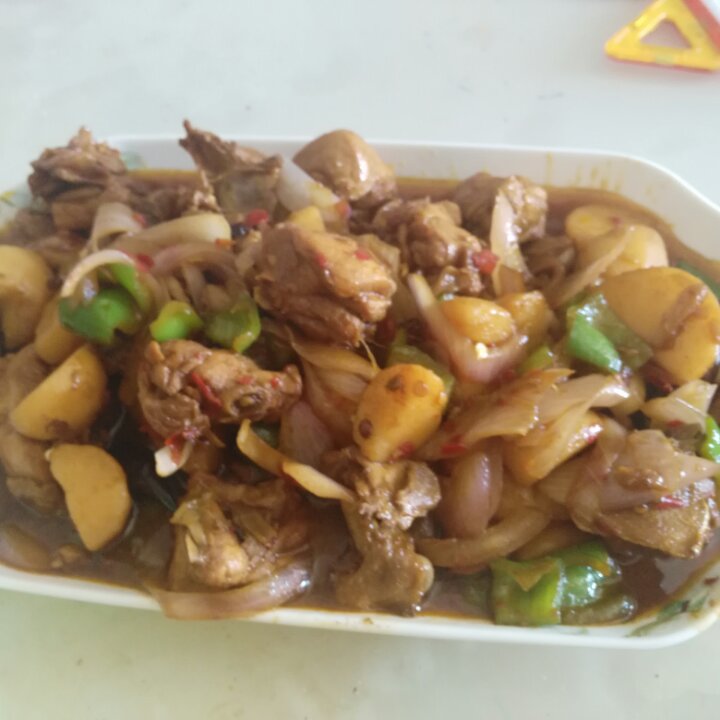 超下饭的新疆大盘鸡