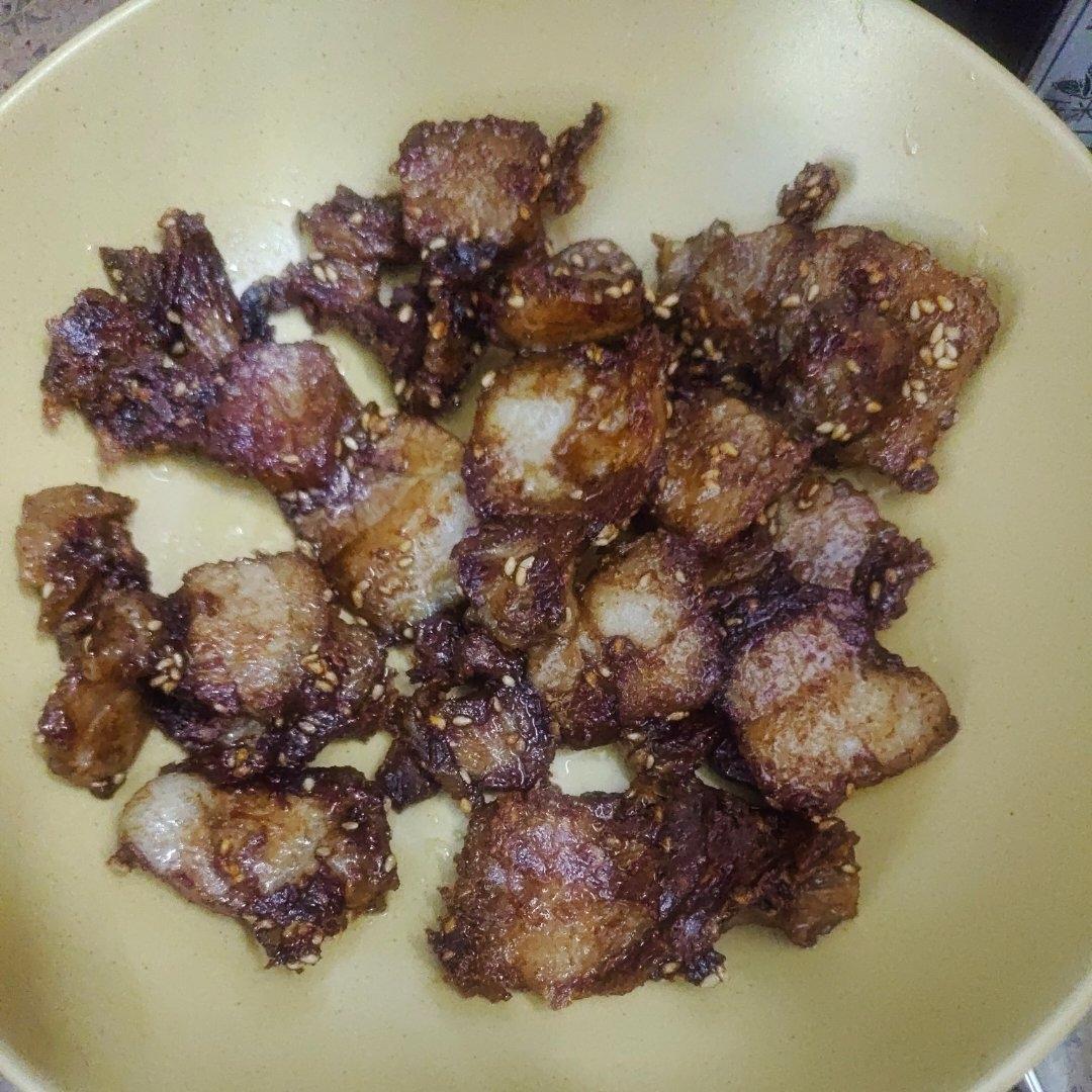 香煎五花肉