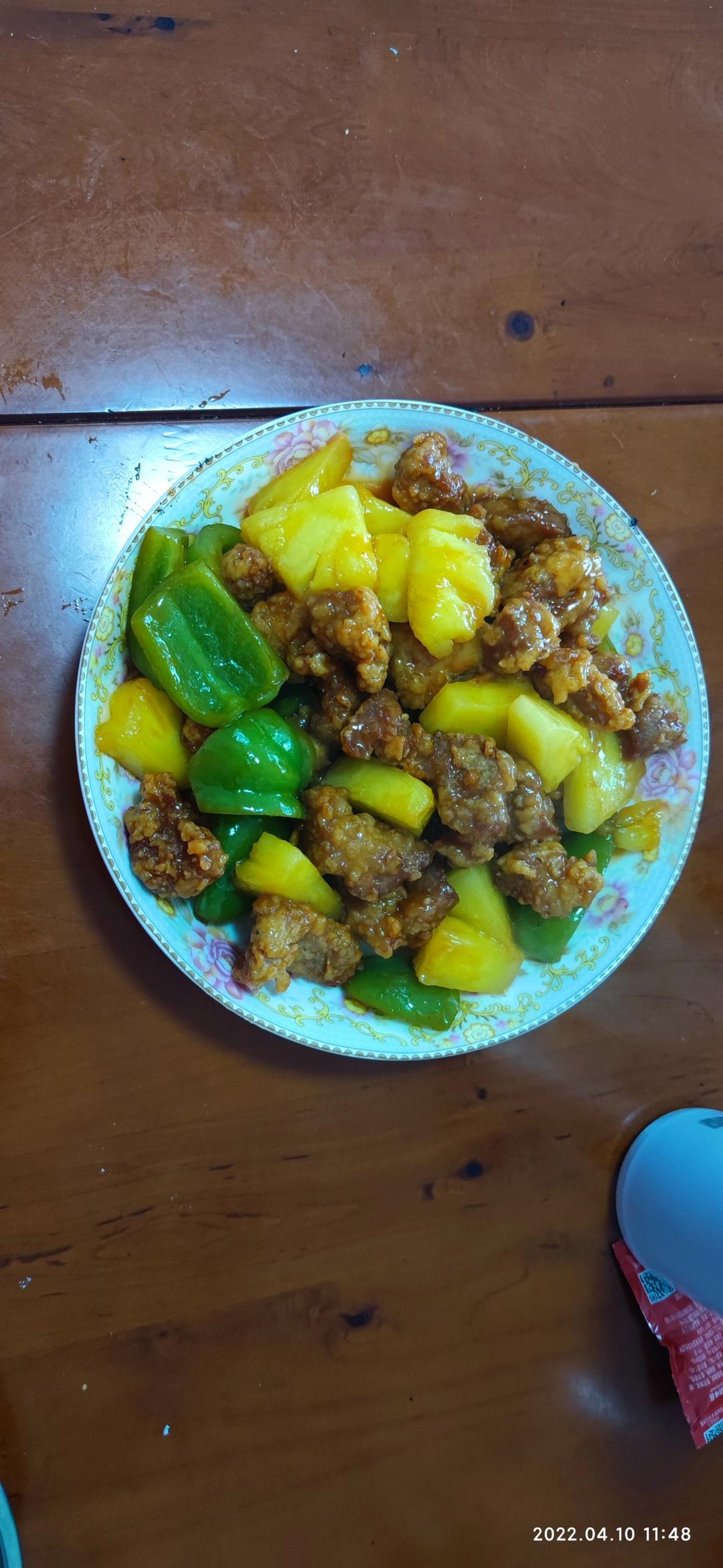 🍍酸甜菠萝咕噜肉