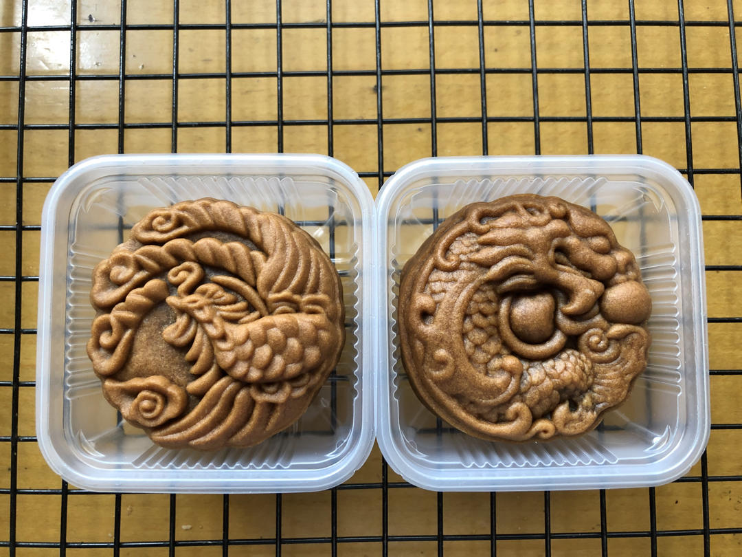 广式黑糖月饼(高级哑光质感隔夜回油)