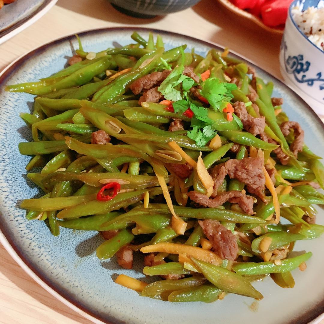 四季豆炒肉