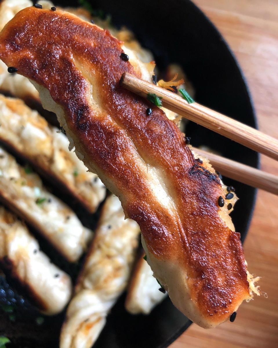 生煎肉松花卷