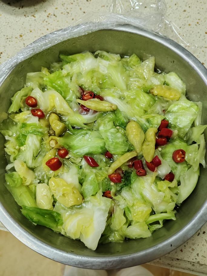 简单美味的酸辣泡菜