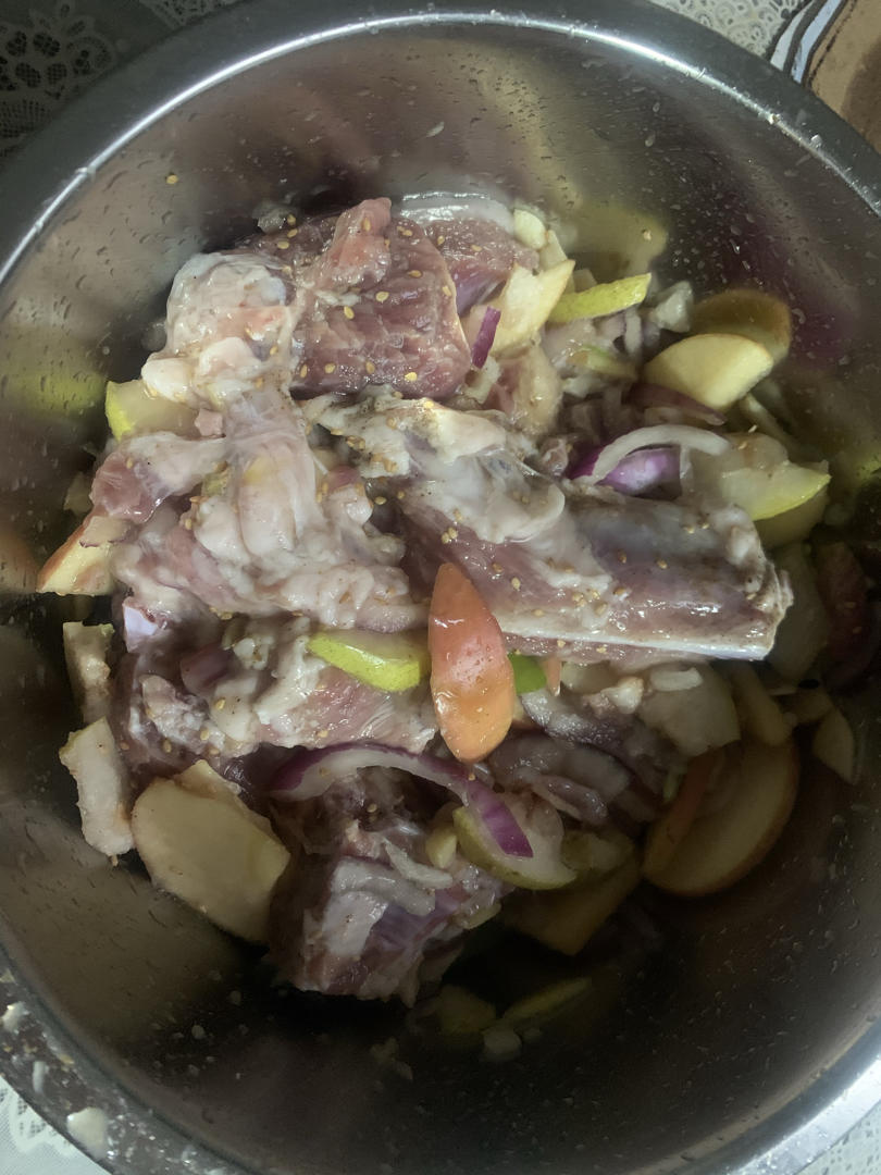 烤羊肉羊排『空气炸锅』老饭骨腌肉方