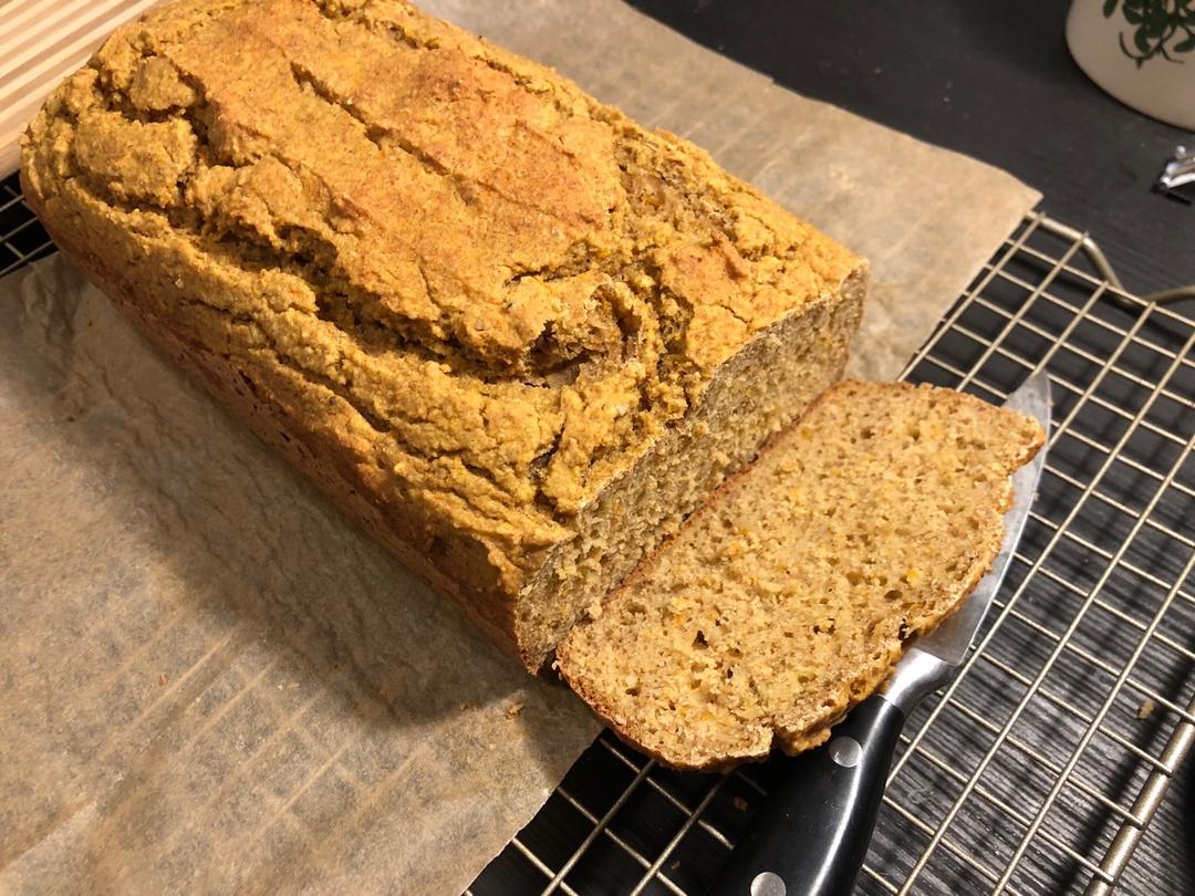 蔓越莓香橙玉米快手面包丨健康·烘焙
