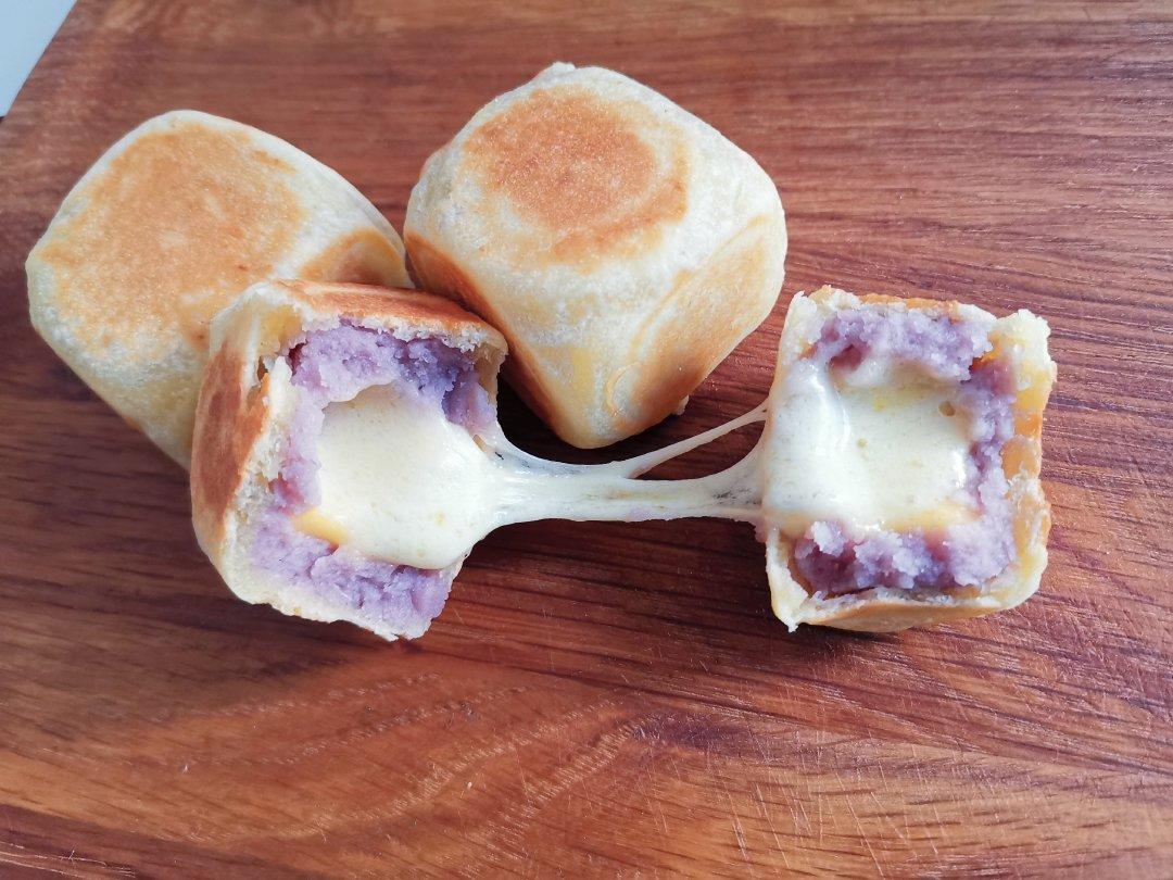 【爆浆紫薯仙豆糕】
