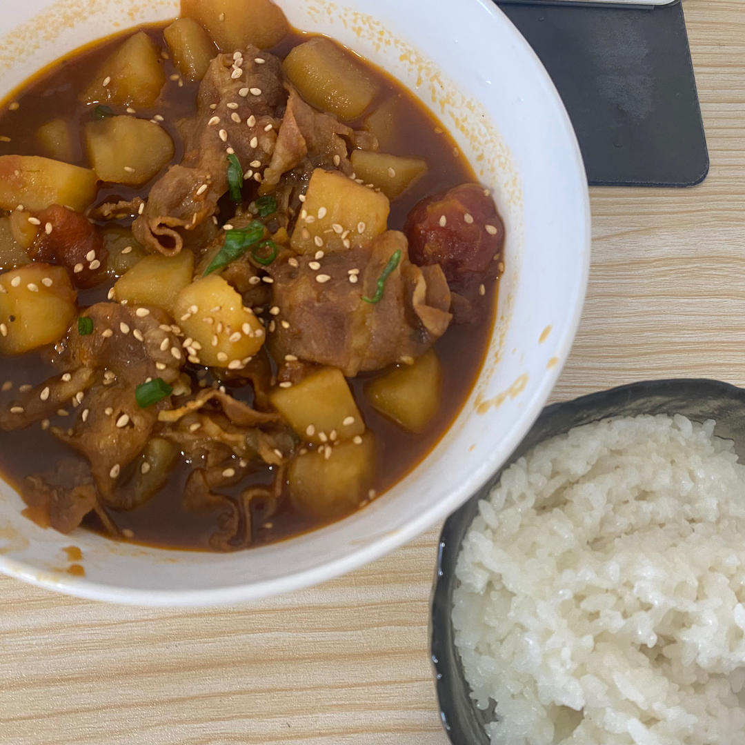 土豆肥牛
