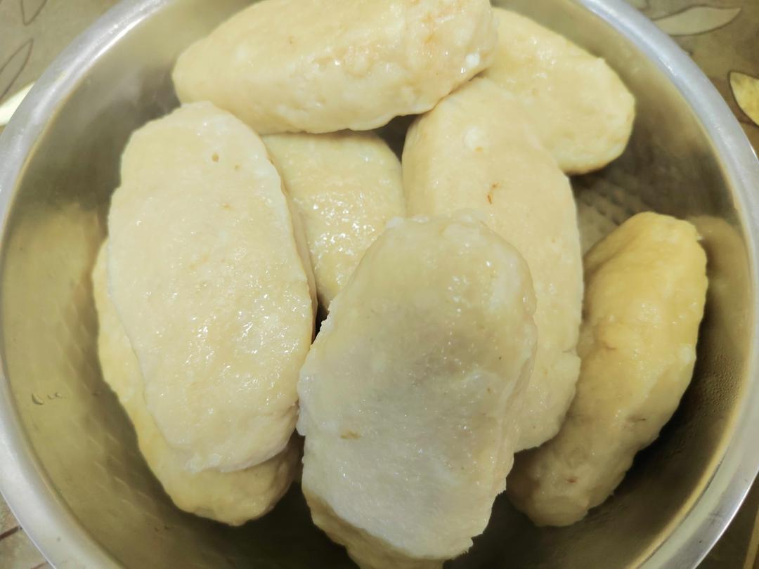 纯手工制作鱼饼