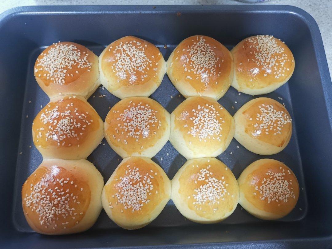 奶黄小餐包-一次发酵超好吃（附快手奶黄馅制作方法）