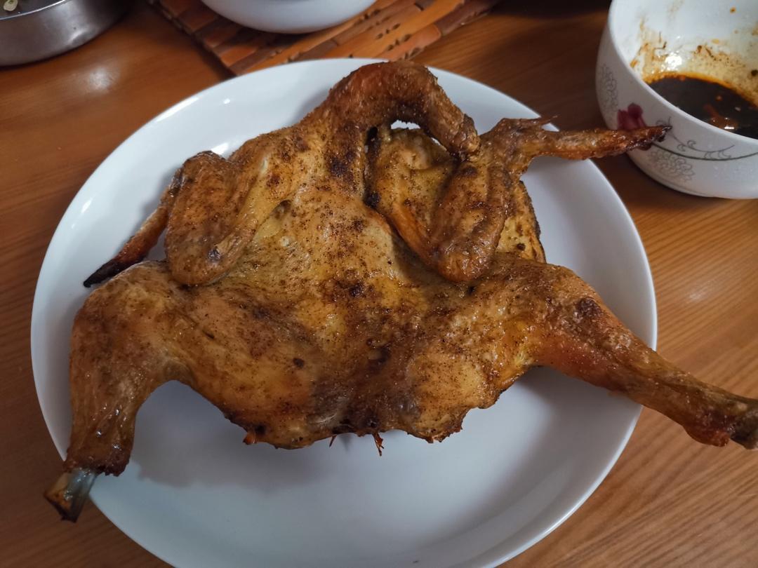 脆皮烤鸡