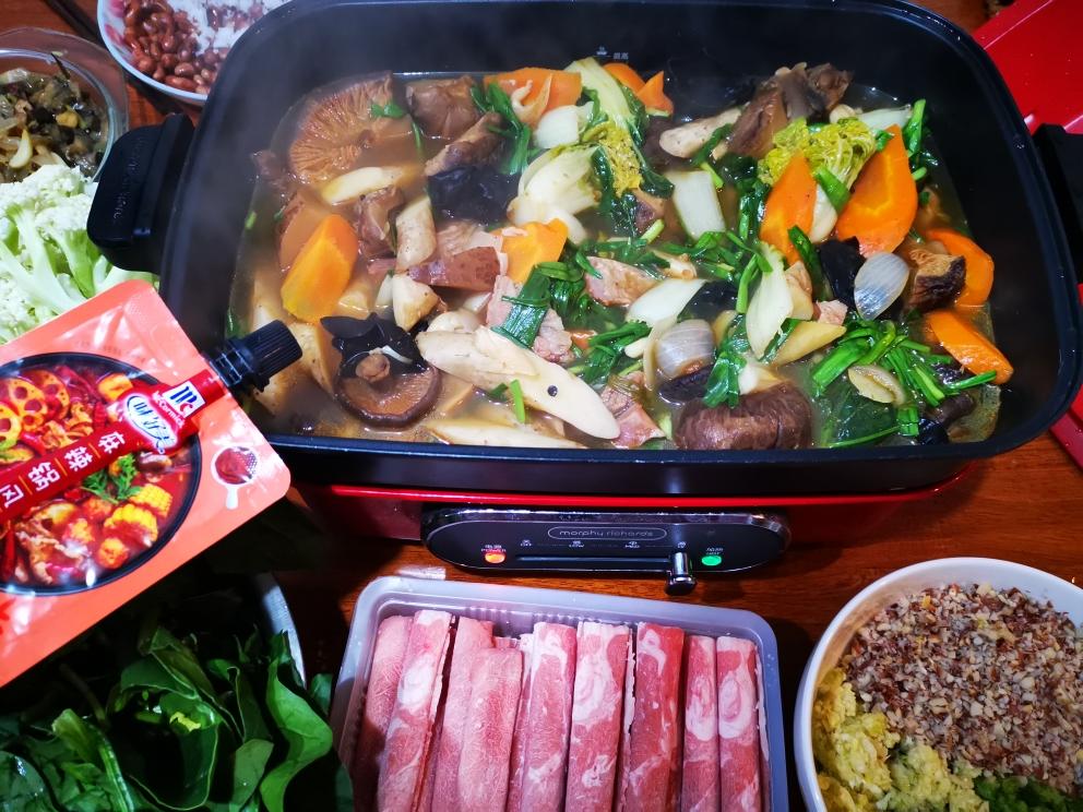 小雪必备之麻辣热乎羊肉火锅