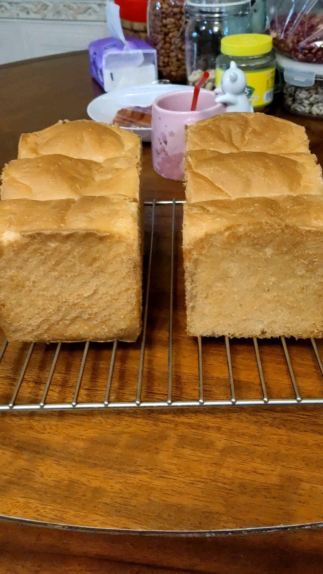 🍞低热量，超级柔软，蓬松，清甜三明治白吐司