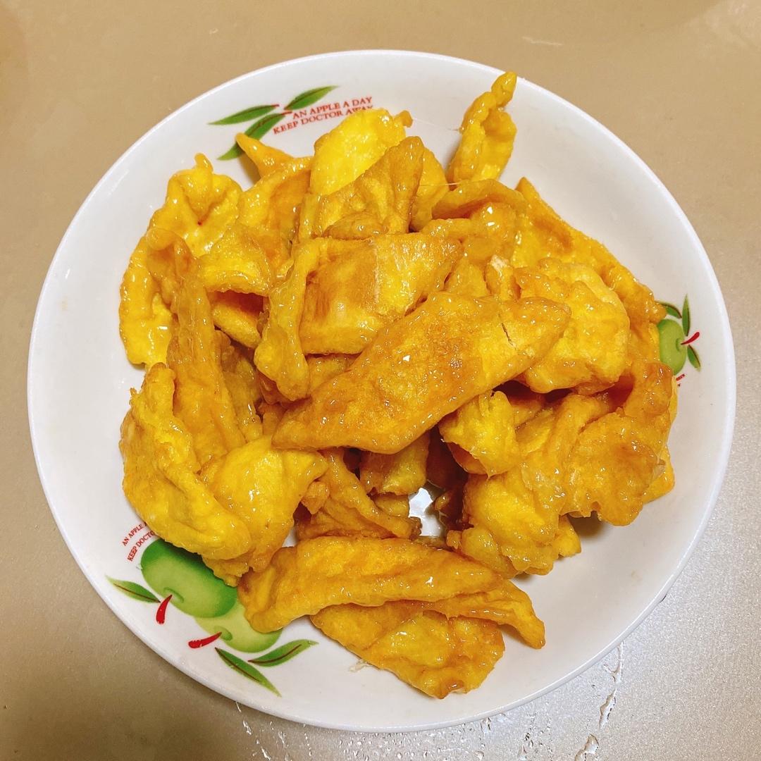 酥黄菜（拔丝鸡蛋）