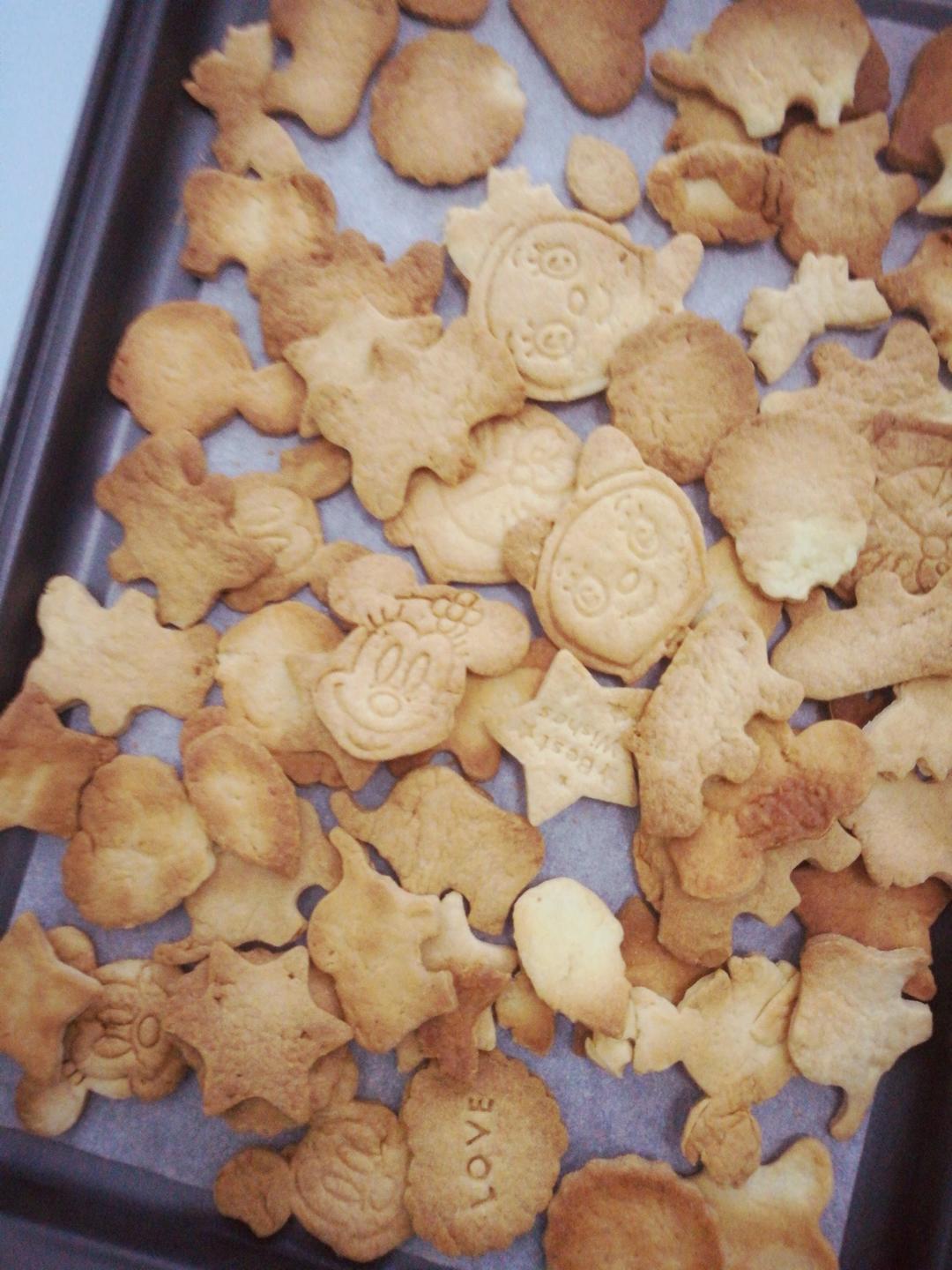 牛奶饼干(无黄油低糖版)