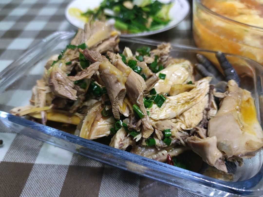 葱油鸡（详细版.吃了忘不了的美味）