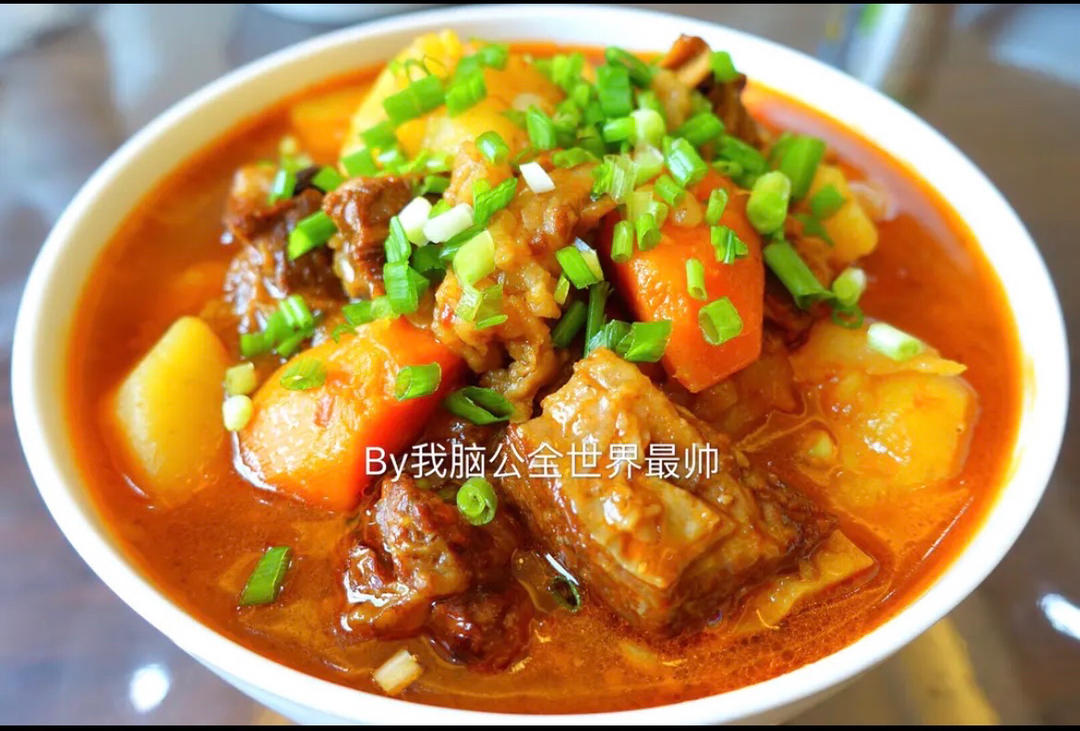 番茄土豆炖牛腩