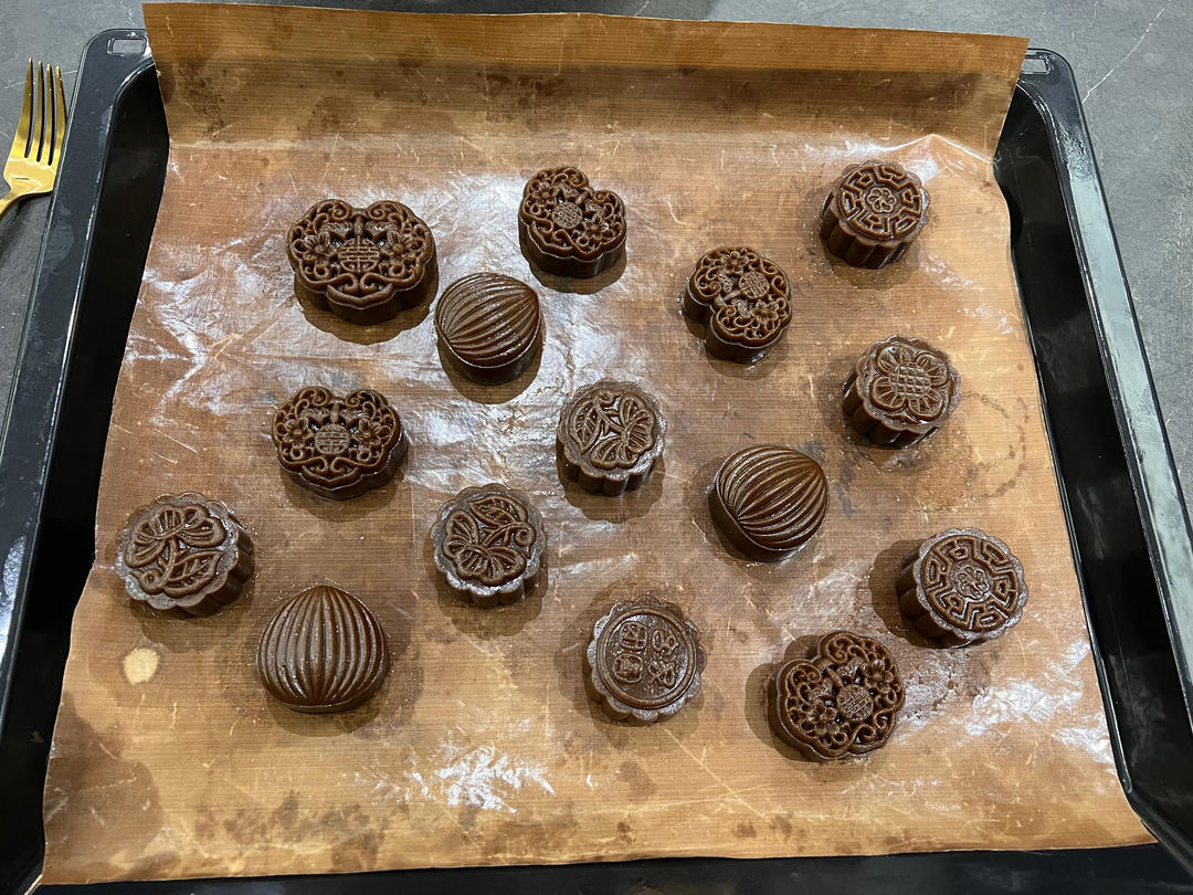 香到炸天的黑糖月餅